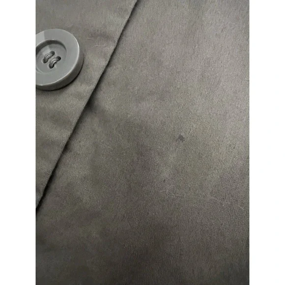 Sussan Taupe Brown Trench Shirt Dress Size 14 Quiet Lagenlook Contemporary - Picture 6 of 13